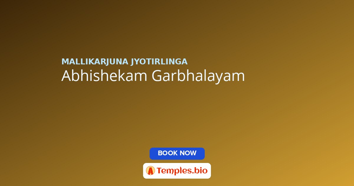 Abhishekam Garbhalayam