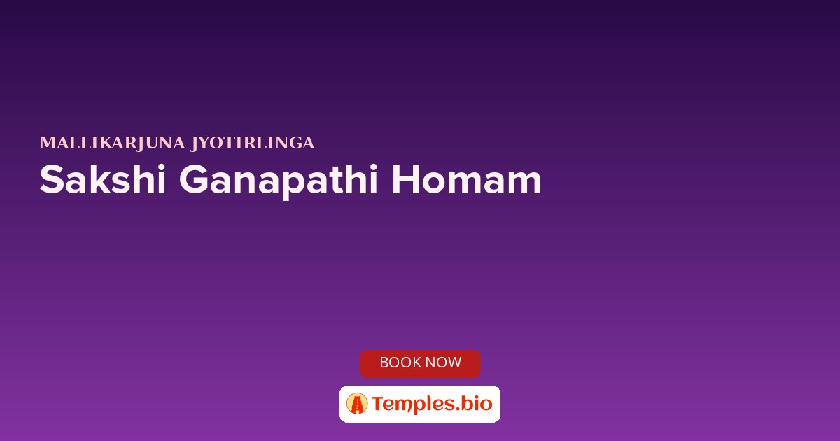 Sakshi Ganapathi Homam
