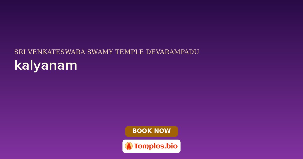 kalyanam