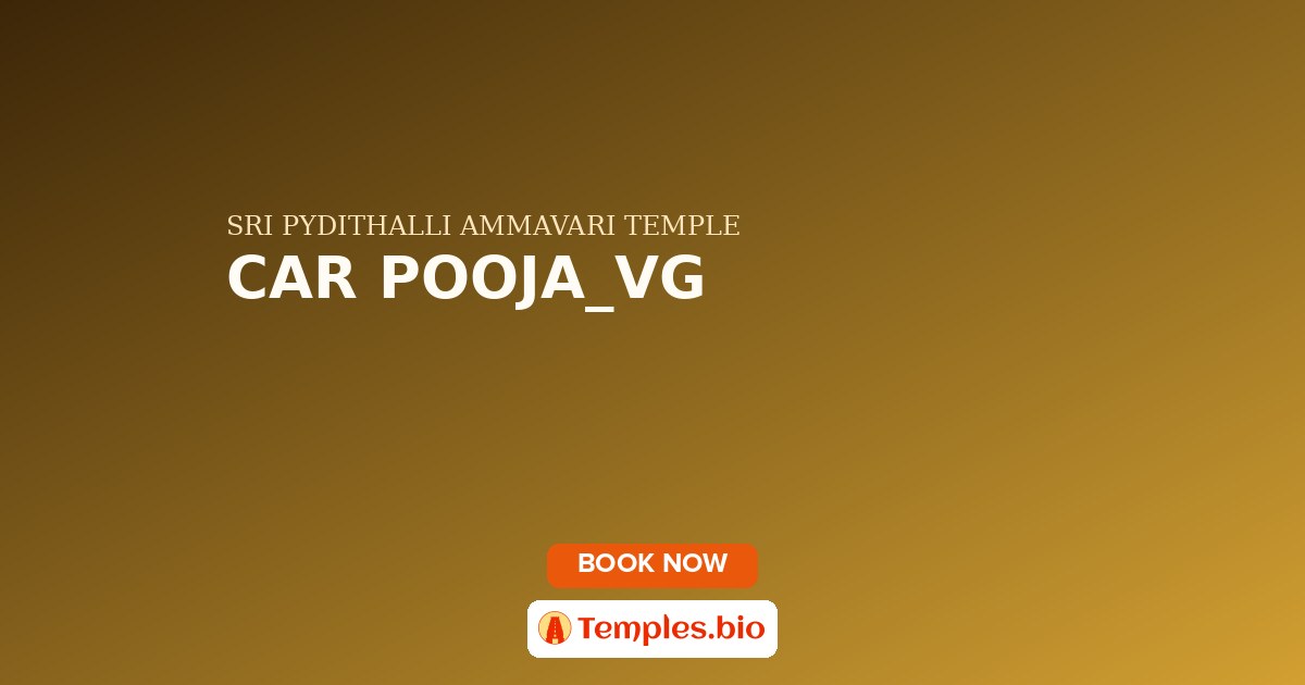 CAR POOJA_VG