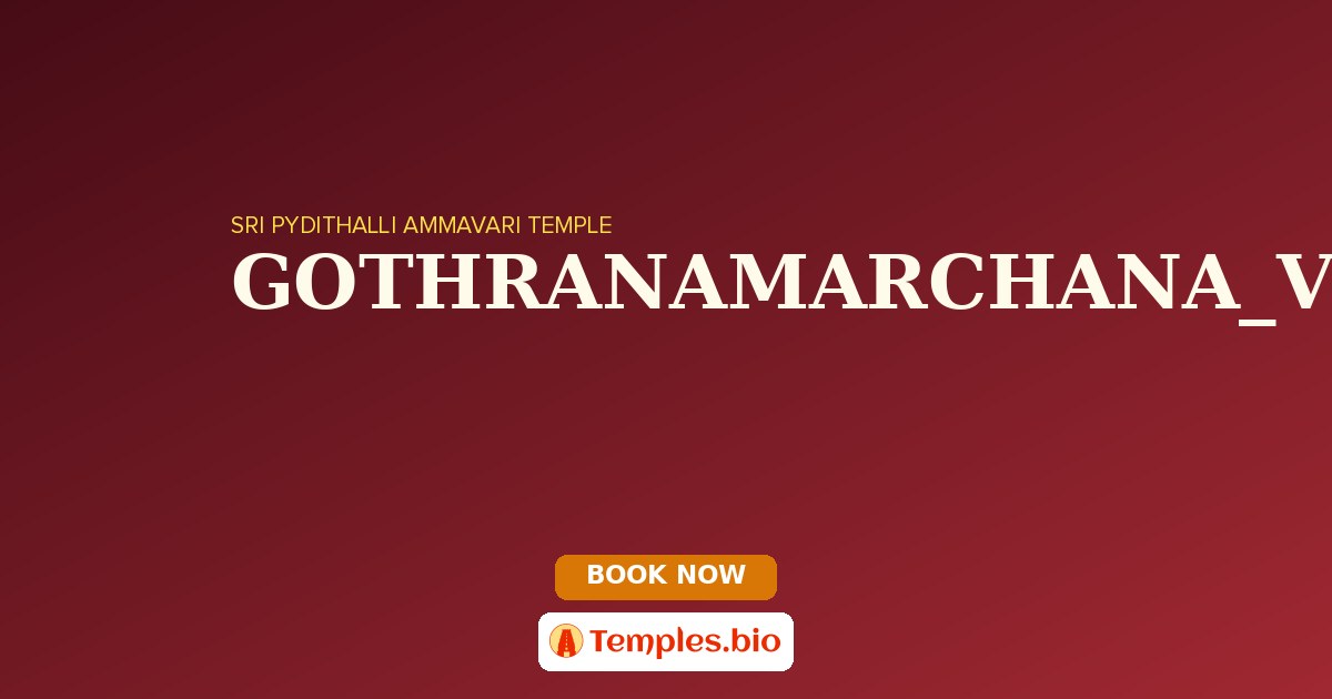 GOTHRANAMARCHANA_VG