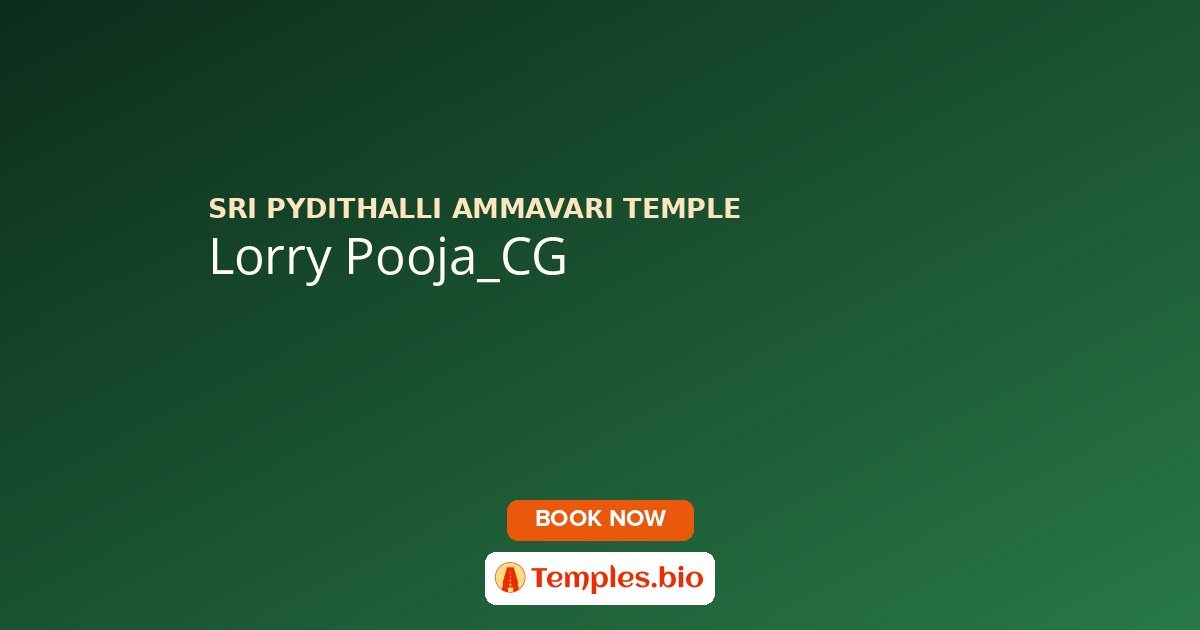 Lorry Pooja_CG