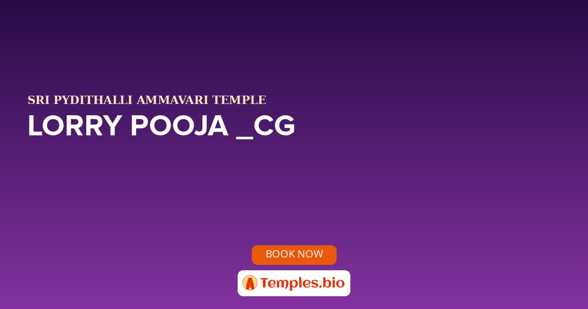 LORRY POOJA _CG