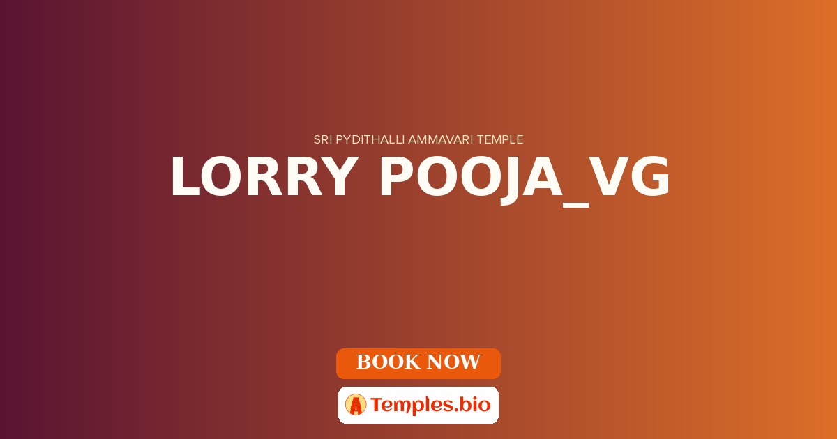 LORRY POOJA_VG