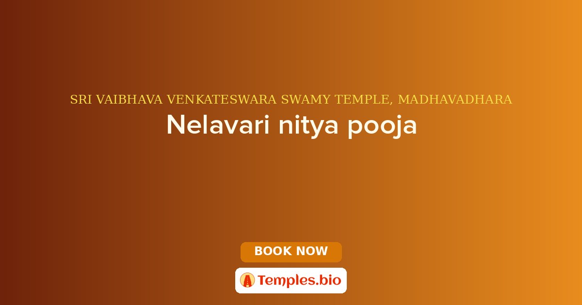 Nelavari nitya pooja