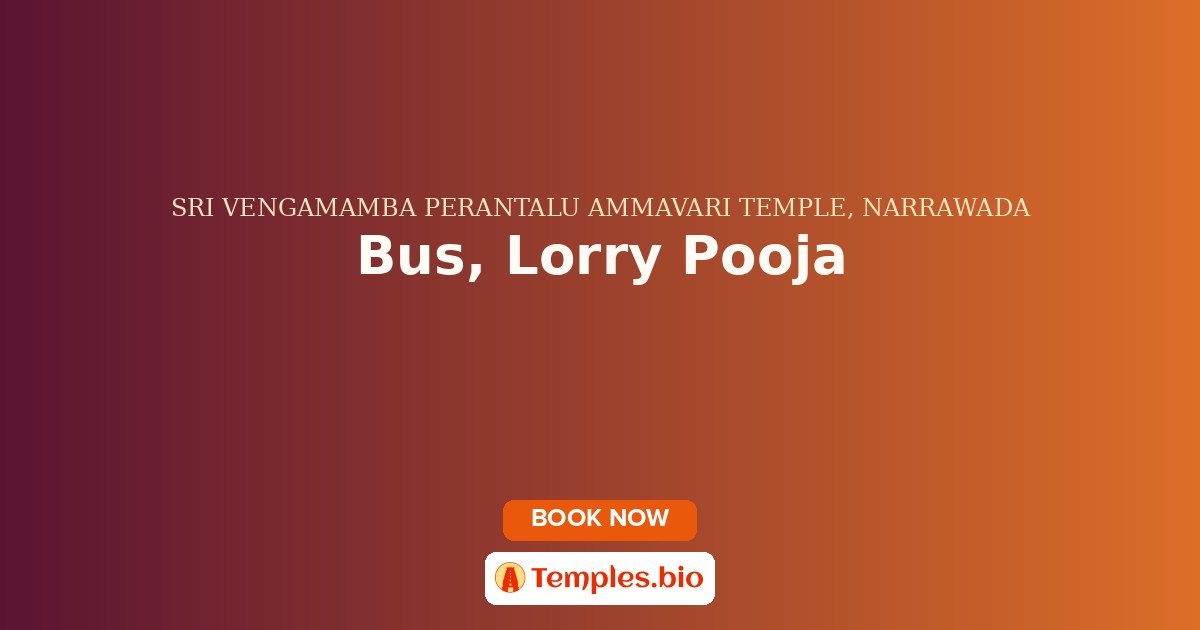 Bus, Lorry Pooja