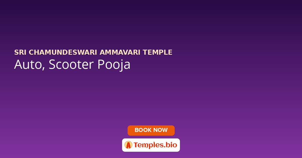 Auto, Scooter Pooja