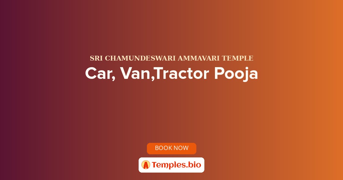 Car, Van,Tractor Pooja