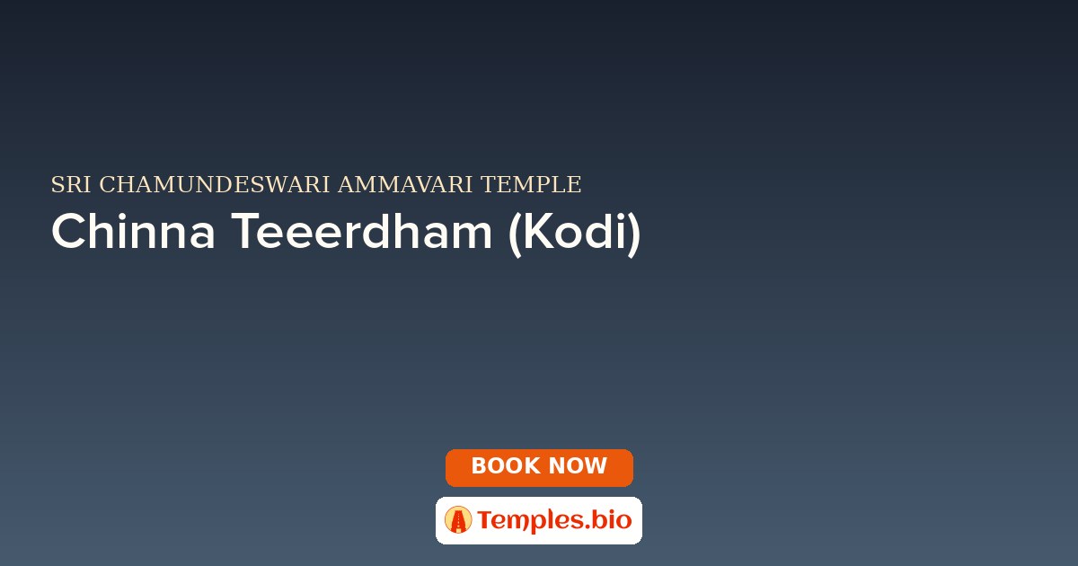 Chinna Teeerdham (Kodi)