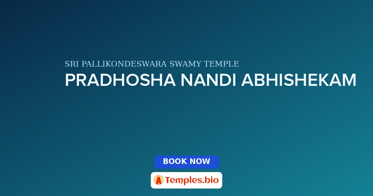 PRADHOSHA NANDI ABHISHEKAM