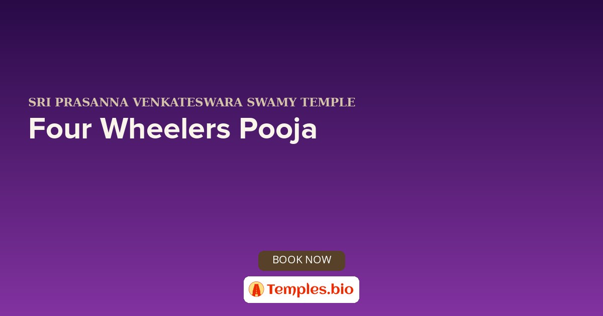 Four Wheelers Pooja