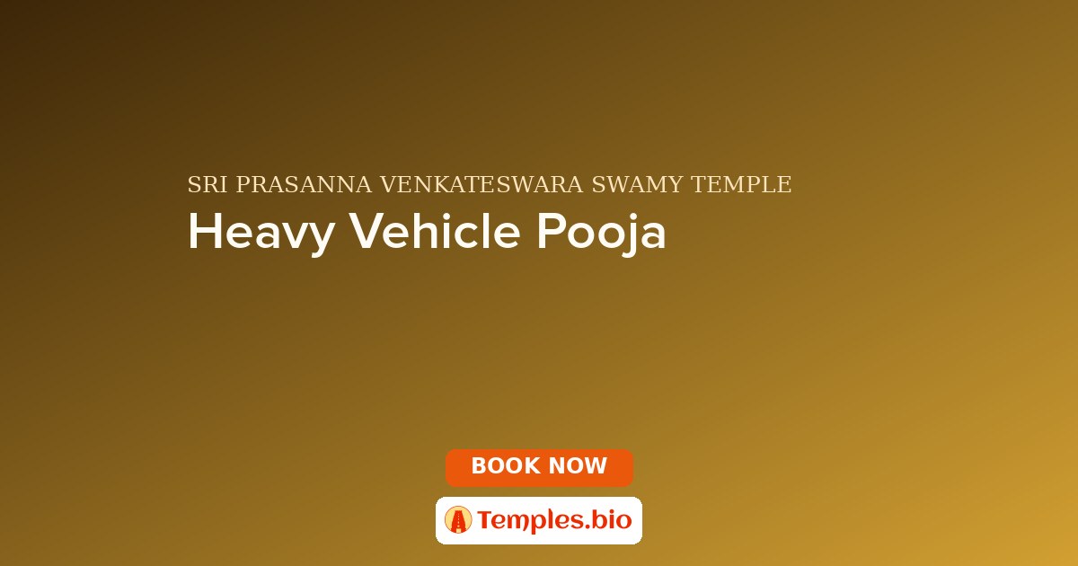Heavy Vehicle Pooja