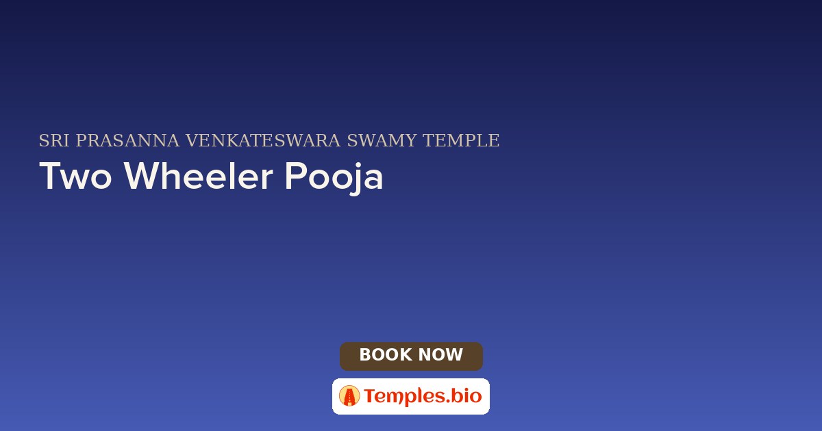 Two Wheeler Pooja