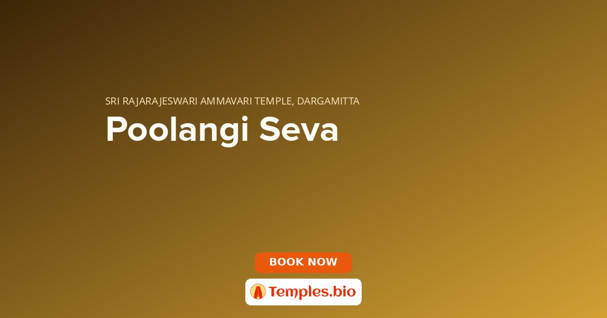 Poolangi Seva