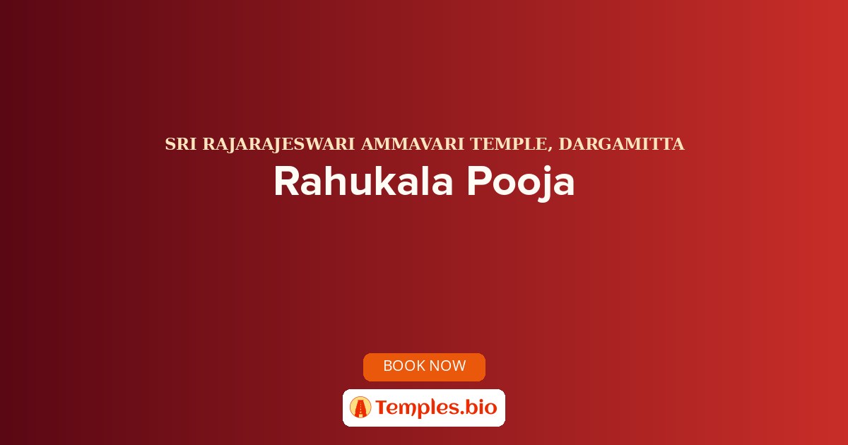 Rahukala Pooja