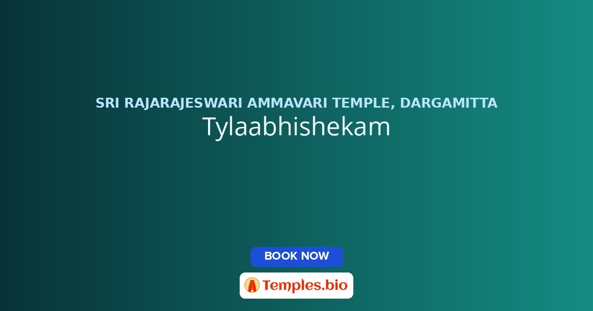 Tylaabhishekam