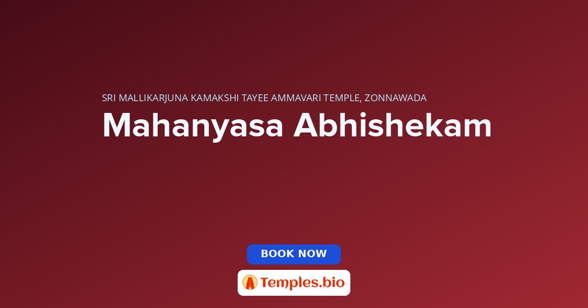Mahanyasa Abhishekam