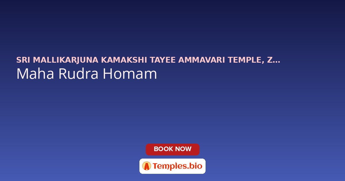 Maha Rudra Homam
