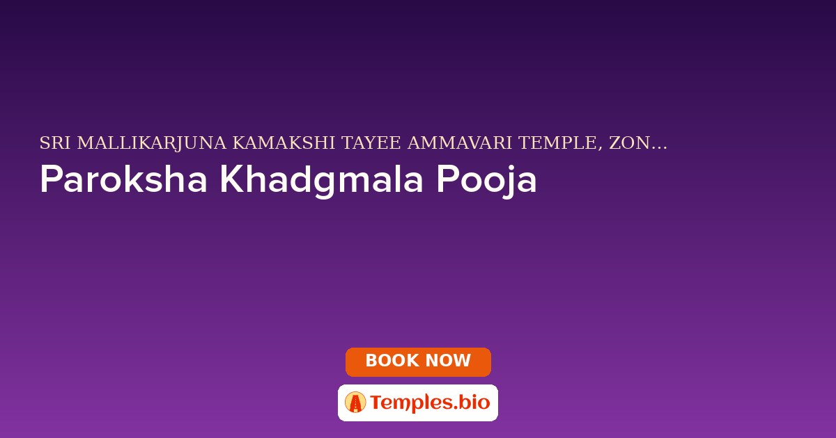 Paroksha Khadgmala Pooja