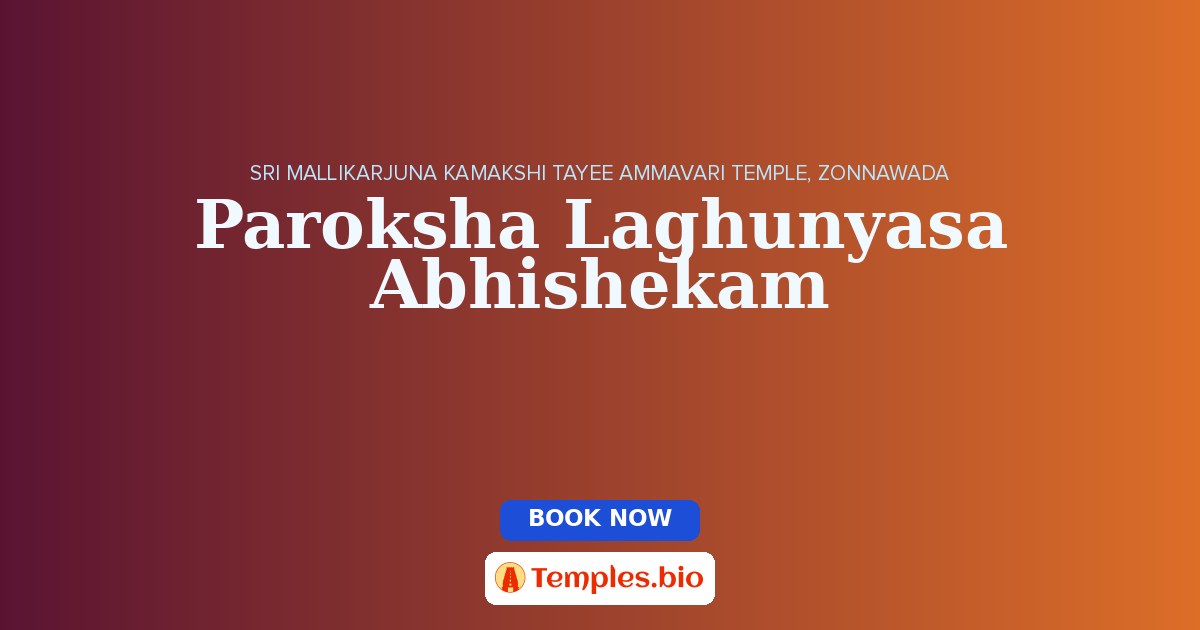 Paroksha Laghunyasa Abhishekam