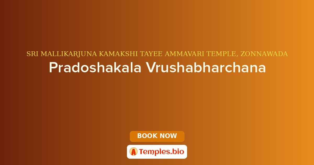 Pradoshakala Vrushabharchana