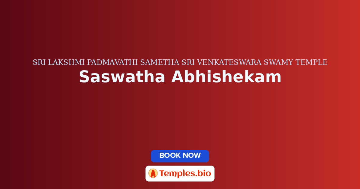 Saswatha Abhishekam