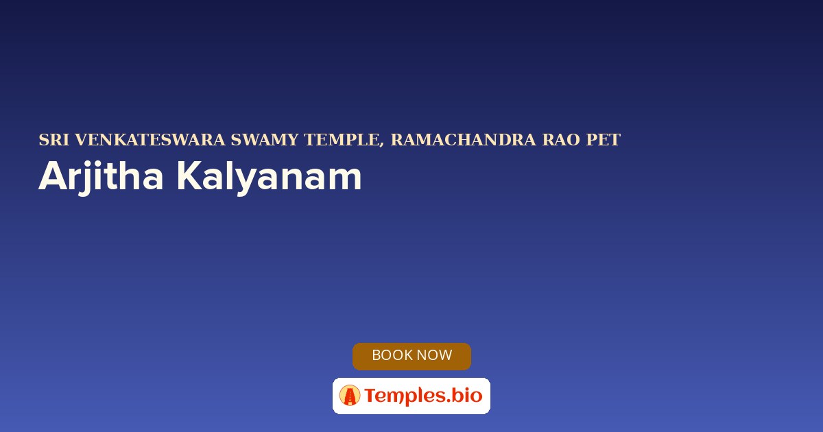 Arjitha Kalyanam