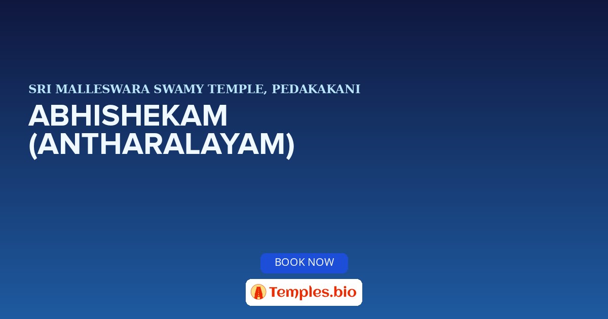 ABHISHEKAM (ANTHARALAYAM)