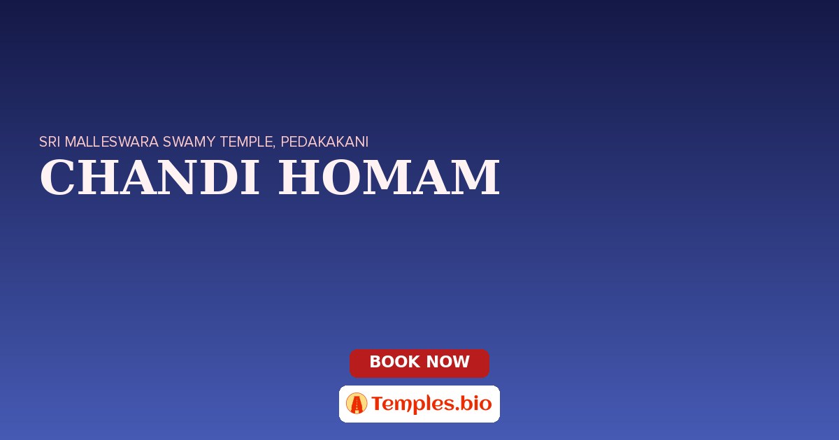 CHANDI HOMAM
