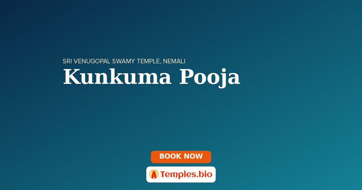 Kunkuma Pooja