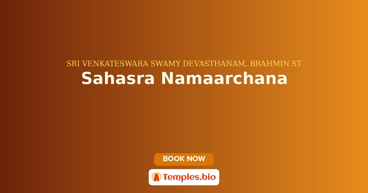 Sahasra Namaarchana