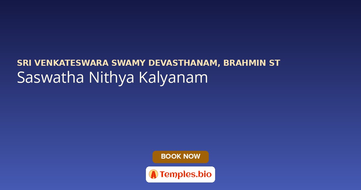 Saswatha Nithya Kalyanam