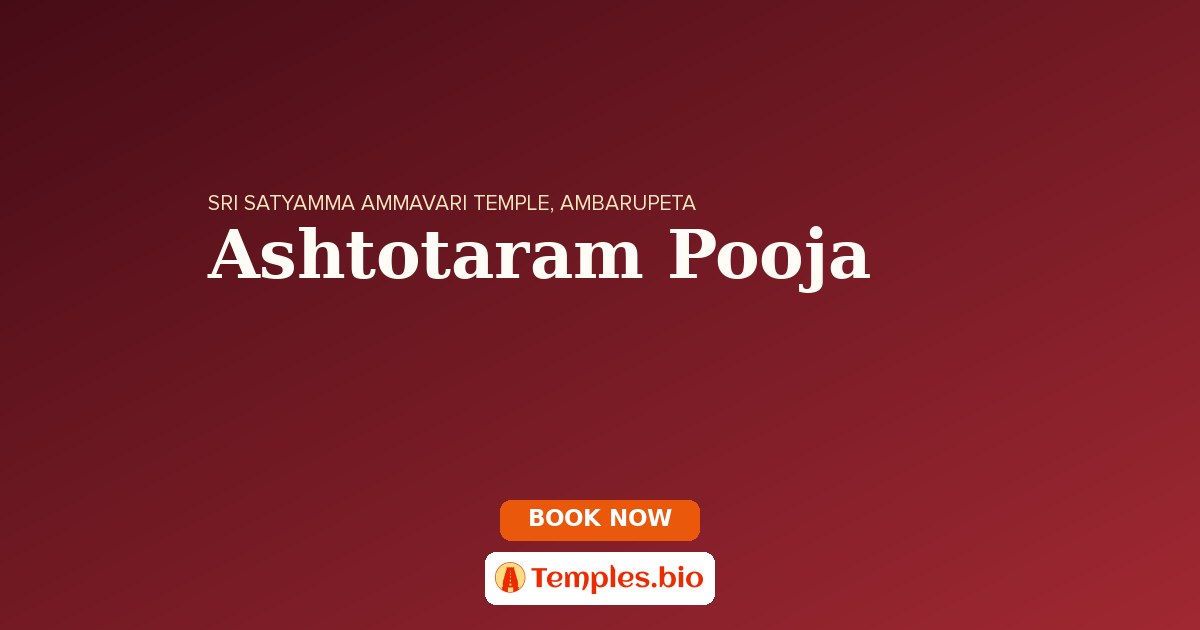 Ashtotaram Pooja