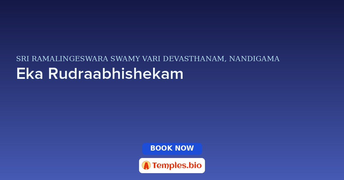 Eka Rudraabhishekam