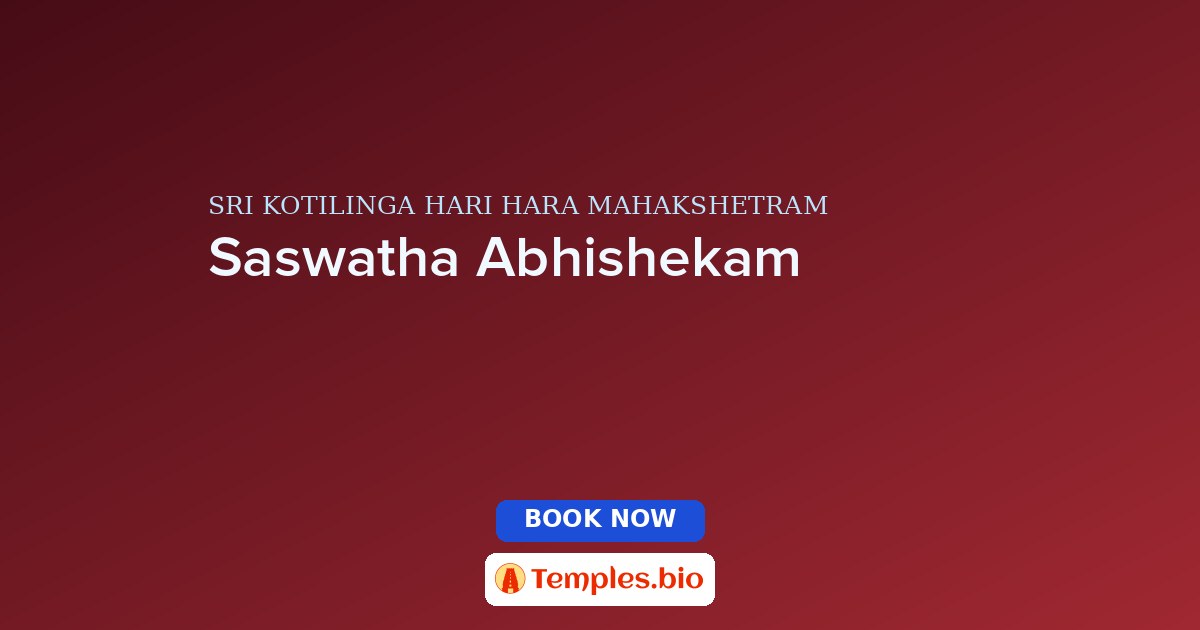 Saswatha Abhishekam