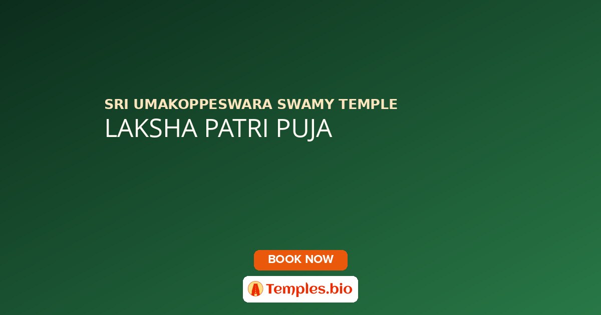 LAKSHA PATRI PUJA