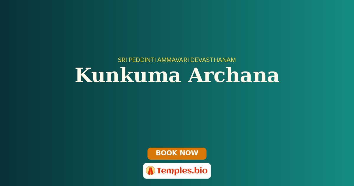 Kunkuma Archana