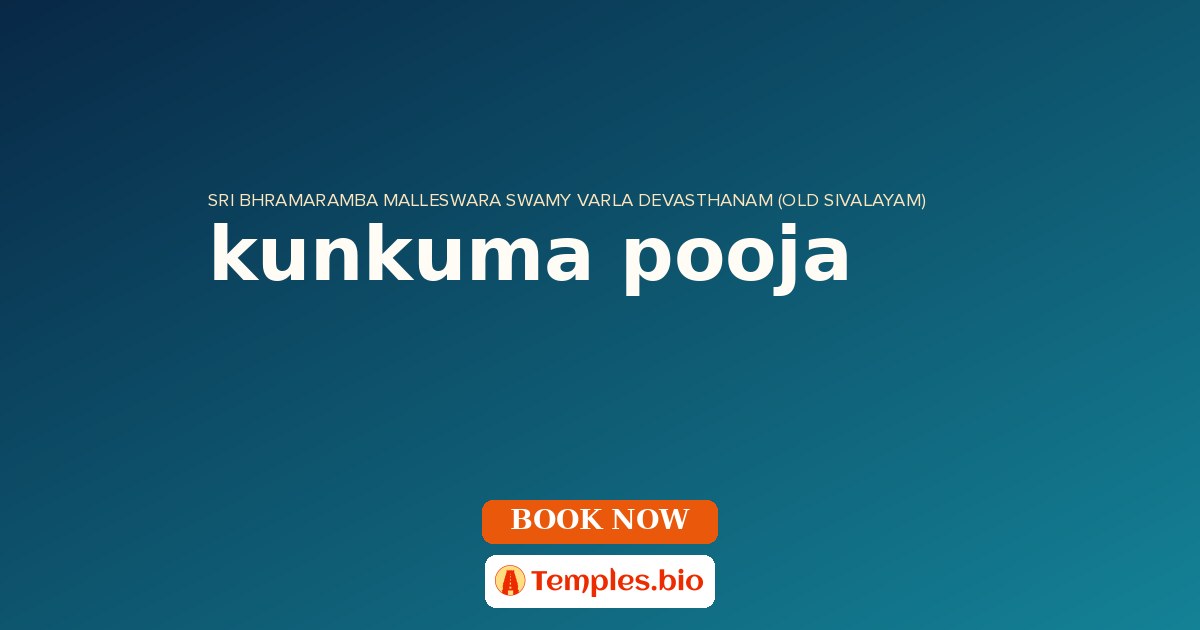 kunkuma pooja