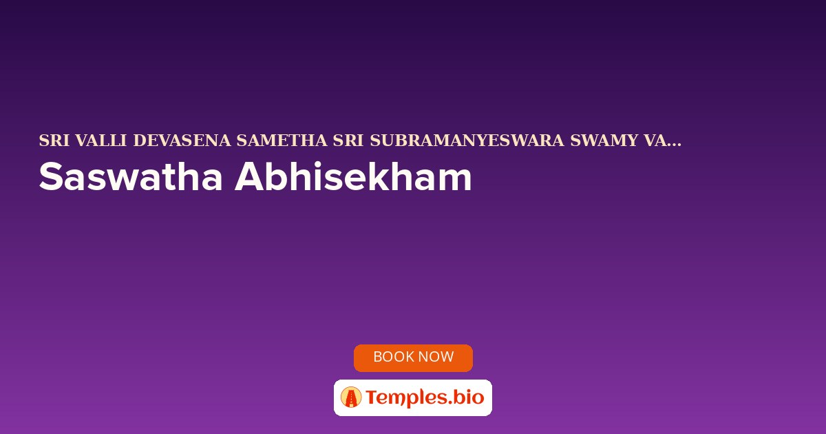 Saswatha Abhisekham
