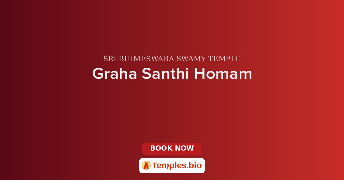 Graha Santhi Homam