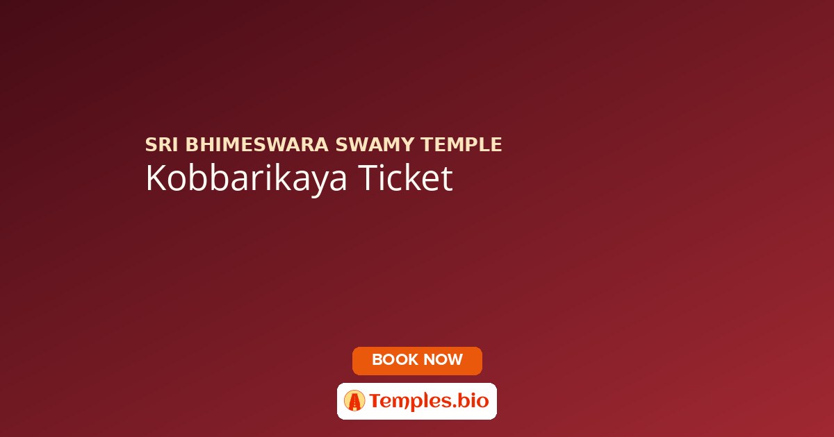 Kobbarikaya Ticket