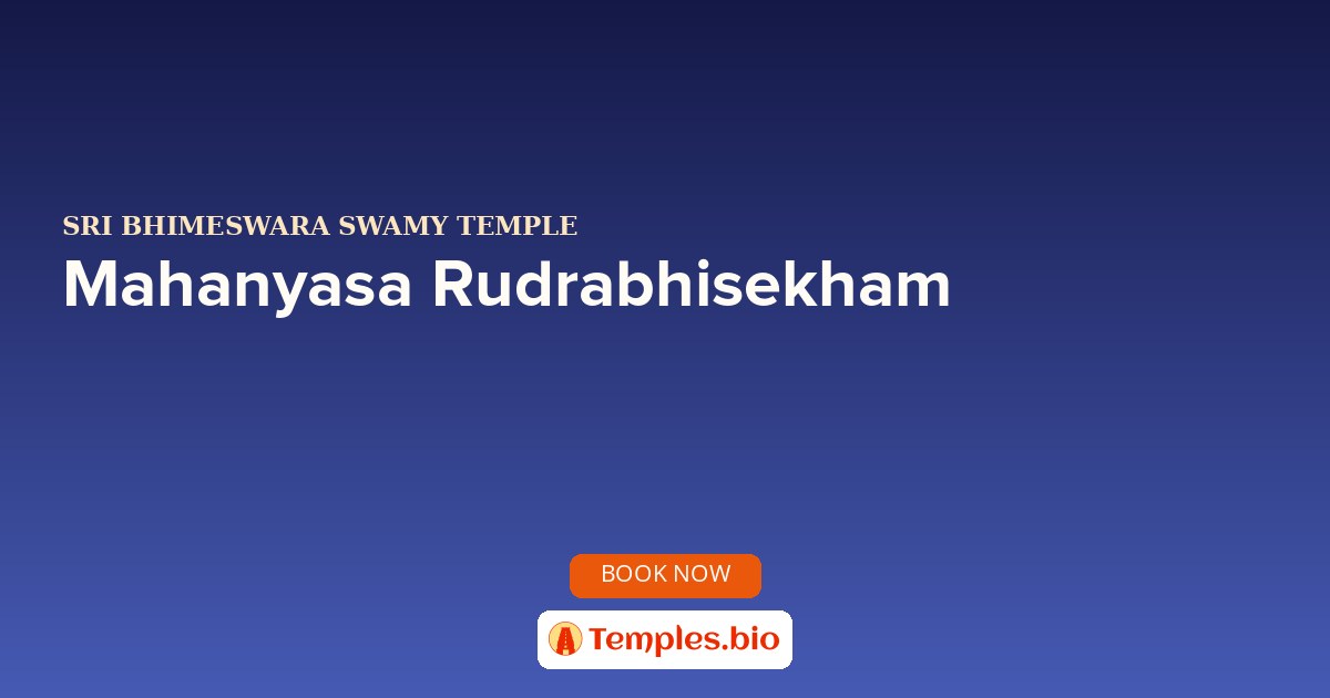 Mahanyasa Rudrabhisekham