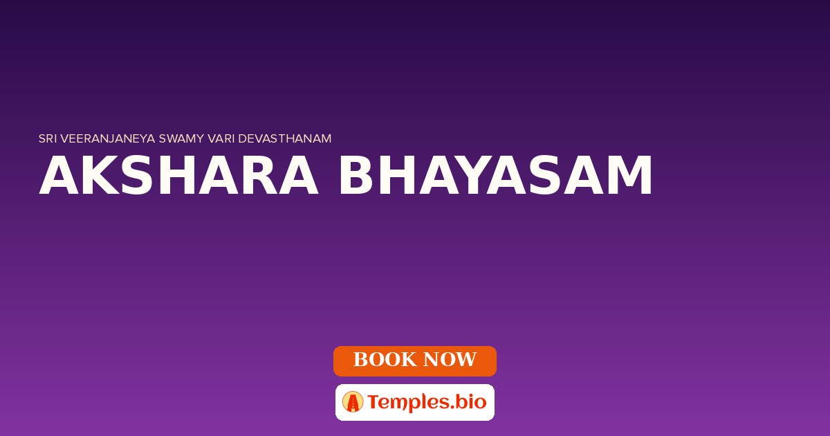 AKSHARA BHAYASAM