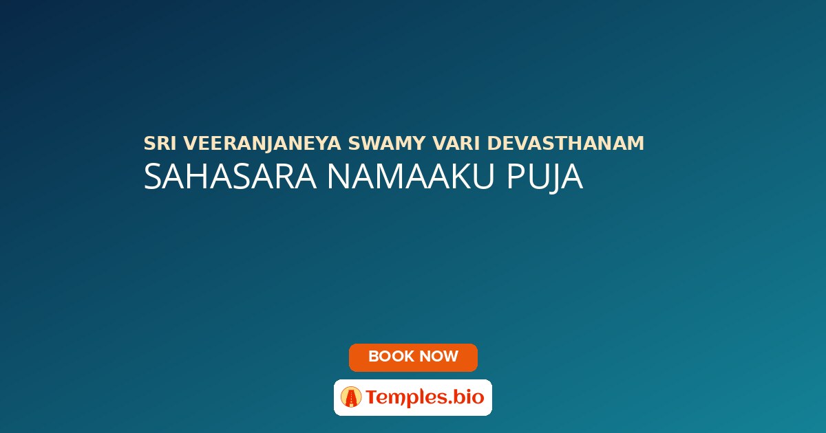 SAHASARA NAMAAKU PUJA
