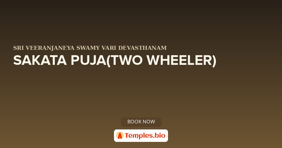 SAKATA PUJA(TWO WHEELER)