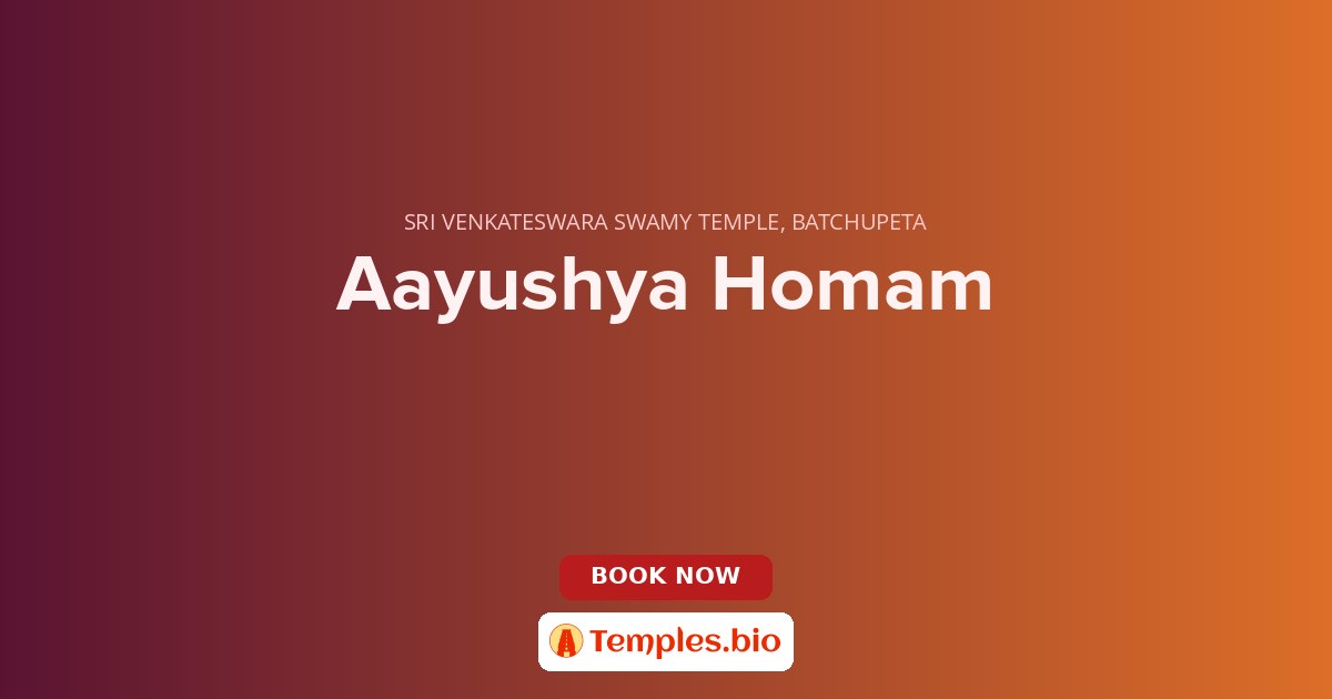 Aayushya Homam