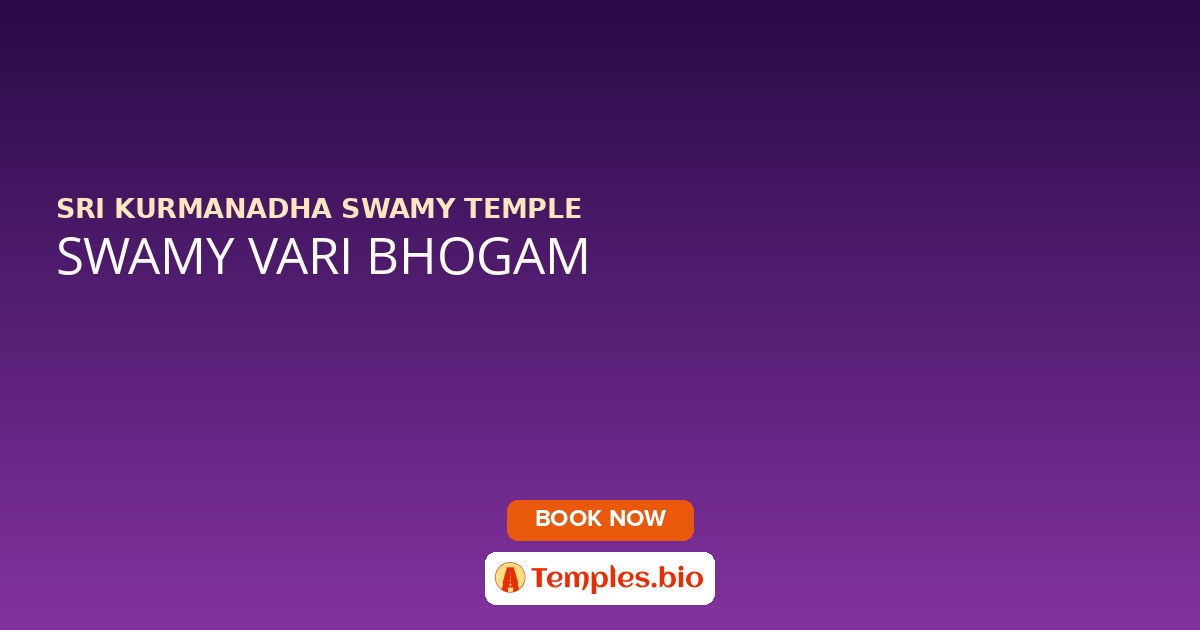 SWAMY VARI BHOGAM