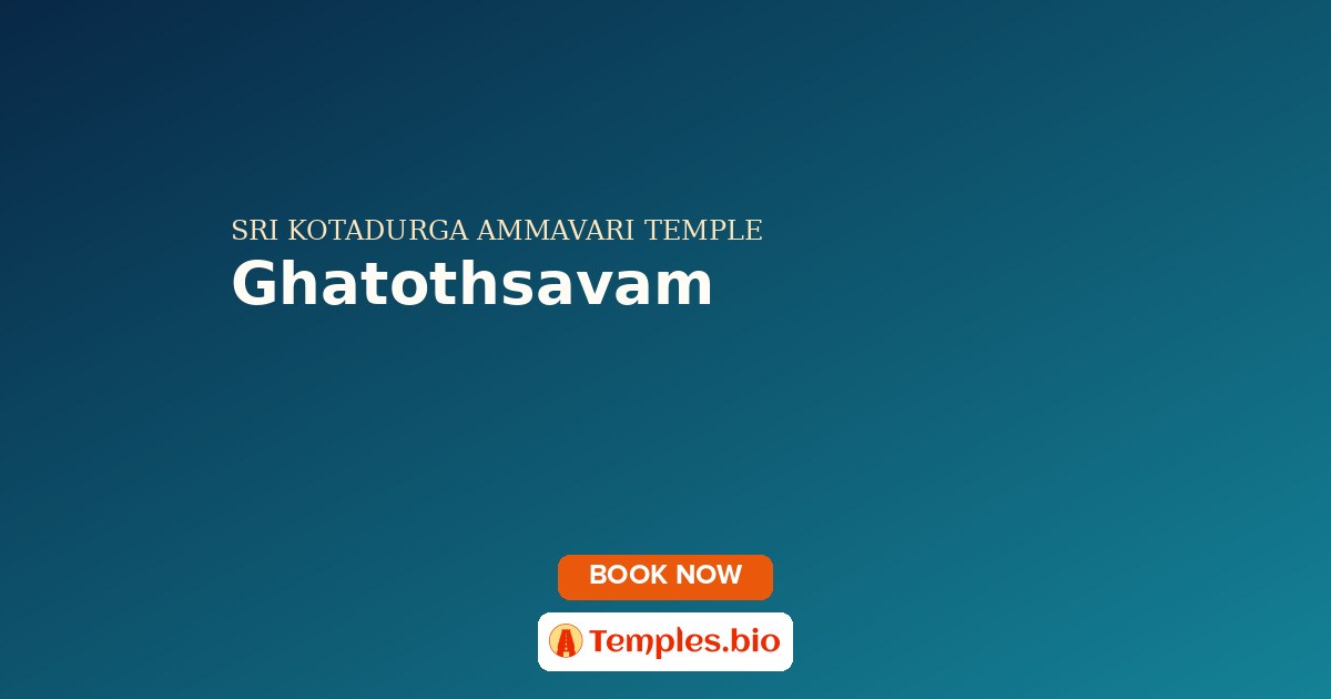 Ghatothsavam