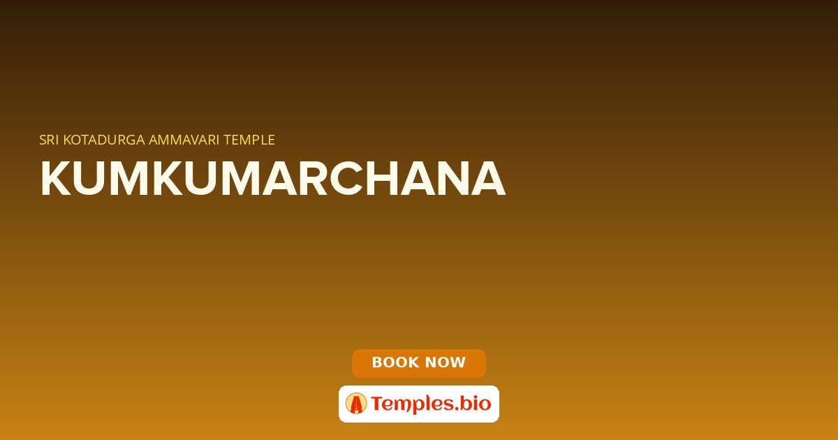 KUMKUMARCHANA