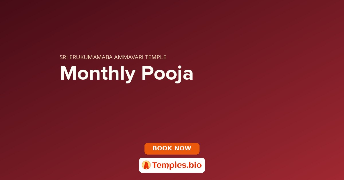 Monthly Pooja